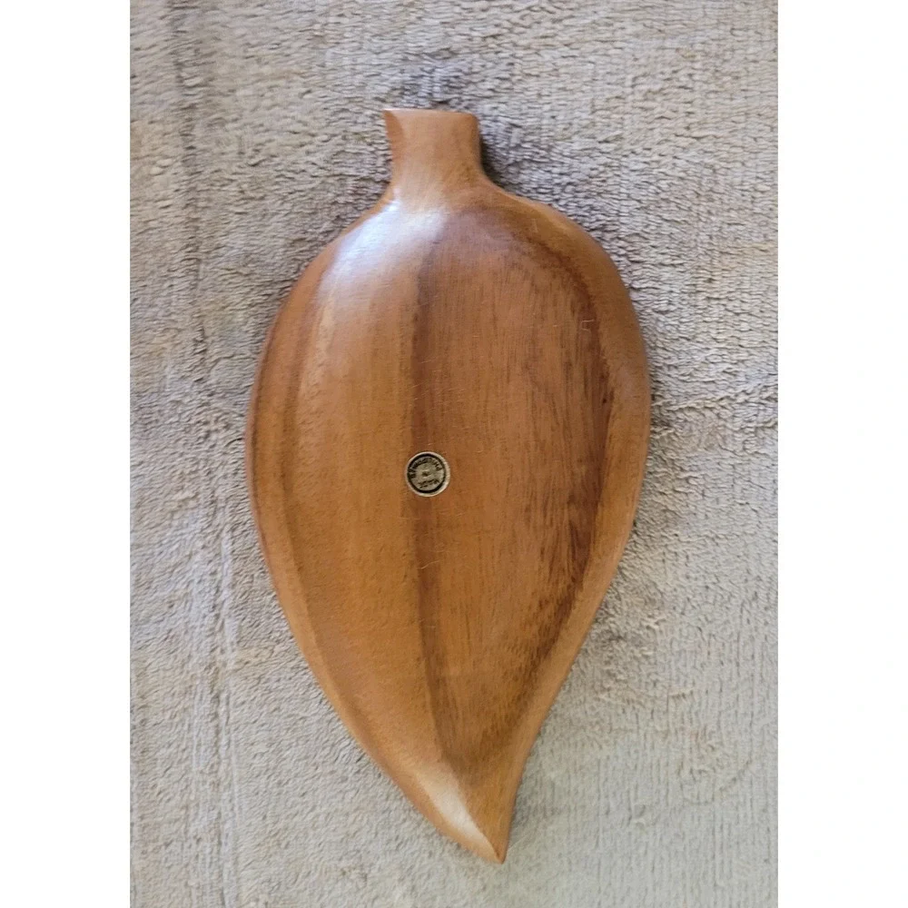 2 Monkeypod nut/candy bowls